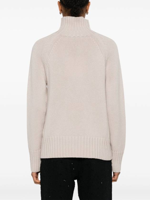 Mantova Wool Cashmere Turtleneck Beige - S MAX MARA - BALAAN 4