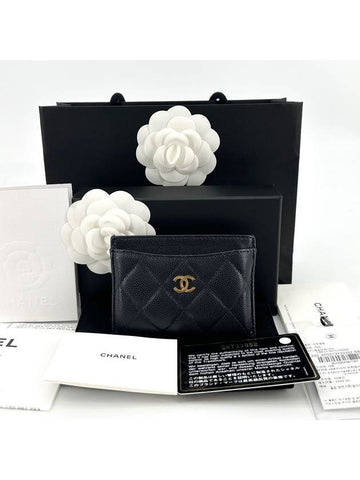 Classic caviar card holder wallet slot - CHANEL - BALAAN 1