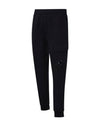 Diagonal Raised Fleece Cargo Track Pants Black - CP COMPANY - BALAAN 3