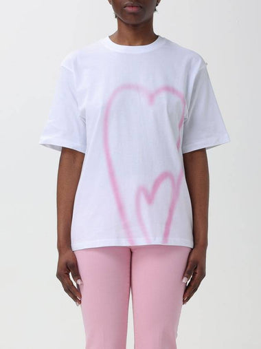 T-shirt Sportmax con stampa cuori - MAX MARA SPORTMAX - BALAAN 1