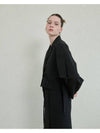 VOLUME SLEEVE CROPPED JACKET_BLACK - UNMUTE - BALAAN 4