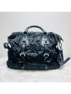 BN1336 Goffre Black Tote Bag Shoulder - PRADA - BALAAN 3