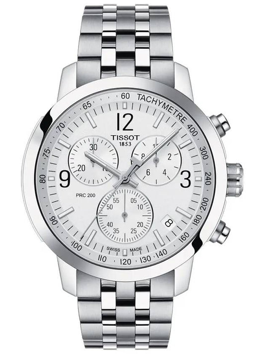 Prc 200 Chronograph Watch Silver - TISSOT - BALAAN 2