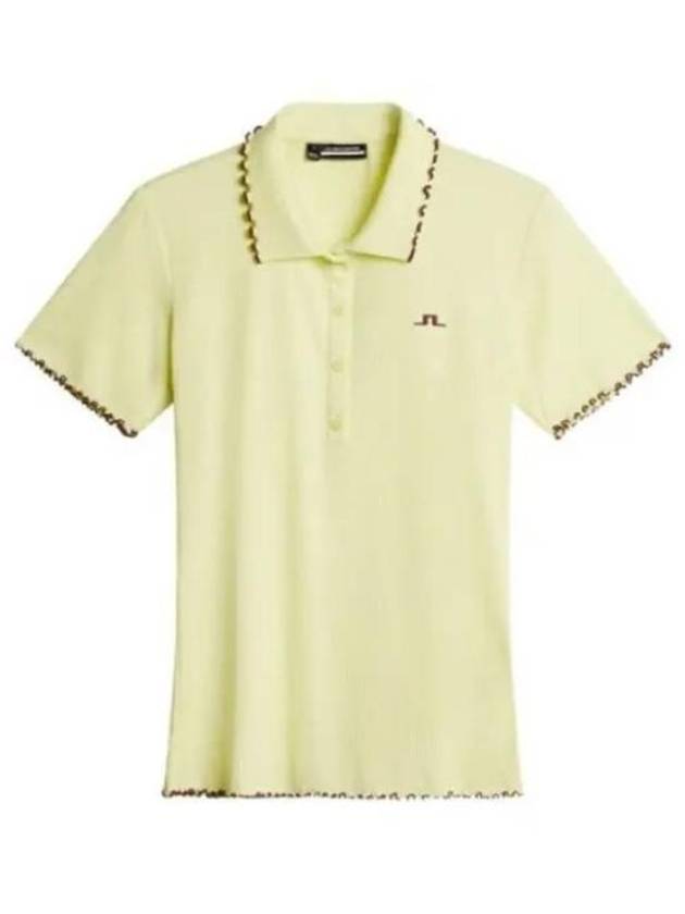 Short Sleeve T Shirt GWJT10724 M066 Free Pale Lime Yellow - J.LINDEBERG - BALAAN 1