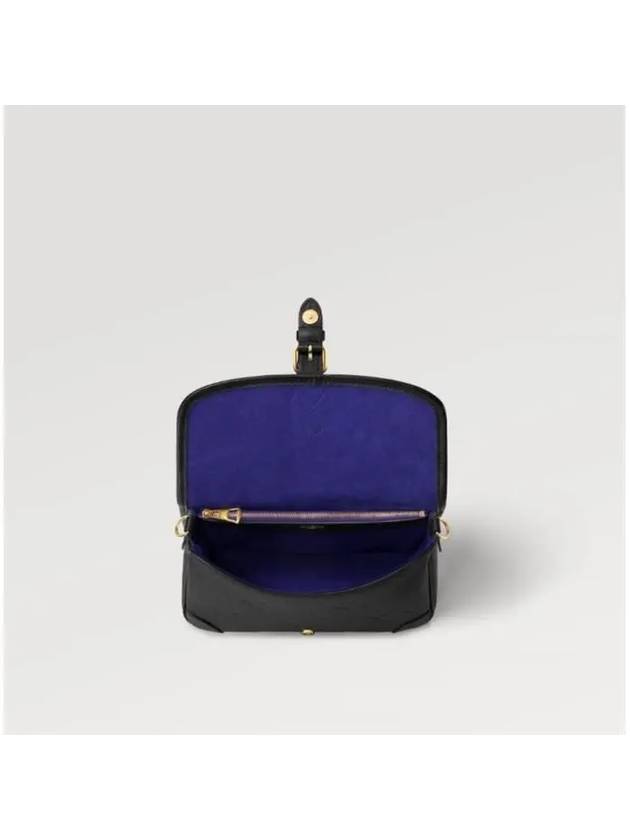 Diane Monogram Leather Shoulder Bag Black - LOUIS VUITTON - BALAAN 5