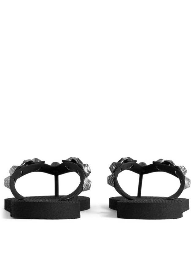 Cagole Thong Sandal Black - BALENCIAGA - BALAAN 4