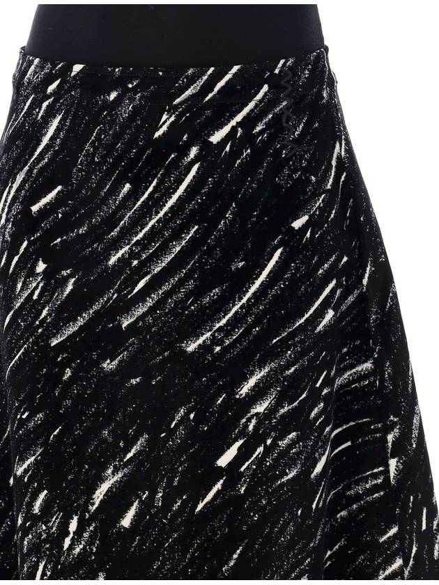 Marni Midi Skirt Denim Flock - MARNI - BALAAN 3