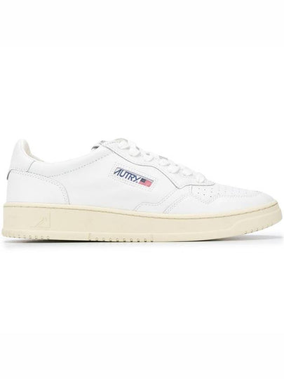 Medalist Leather Low Top Sneakers White - AUTRY - BALAAN 2