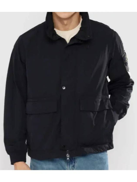 Compass Badge Jacket Black - STONE ISLAND - BALAAN 2