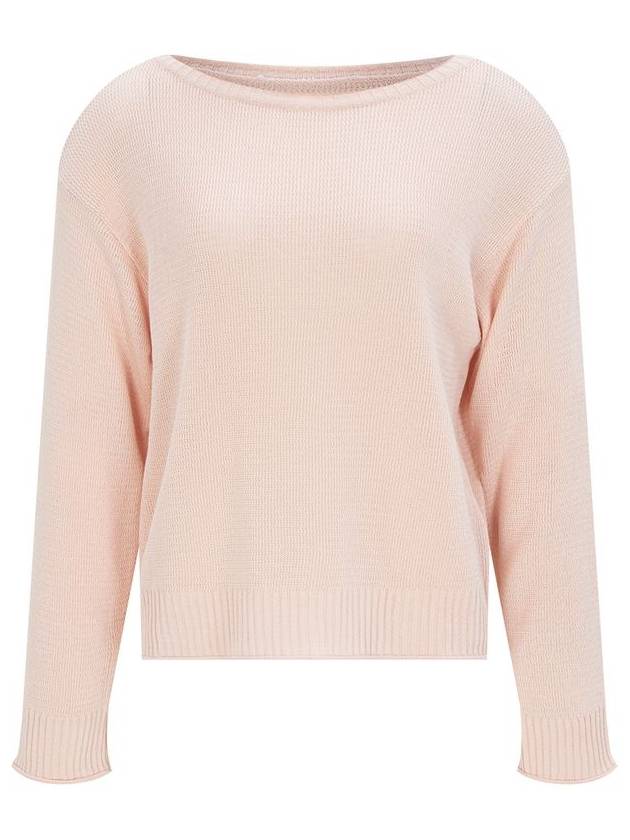 Boat Neck Long Sleeve Knit Ivory 4 Colors - CALLAITE - BALAAN 8