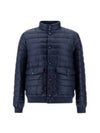 Result Nylon Down Bomber Padding Navy - HERNO - BALAAN 1