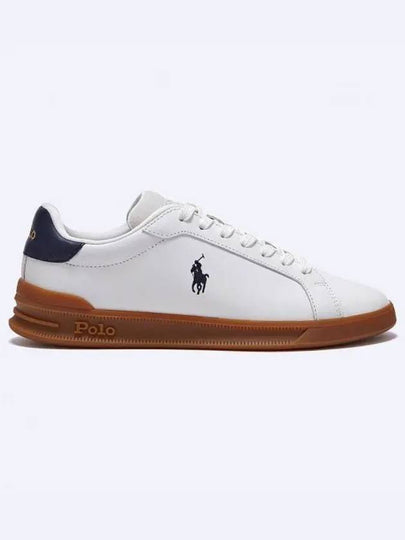 Pony Leather Low Top Sneakers White - POLO RALPH LAUREN - BALAAN 2