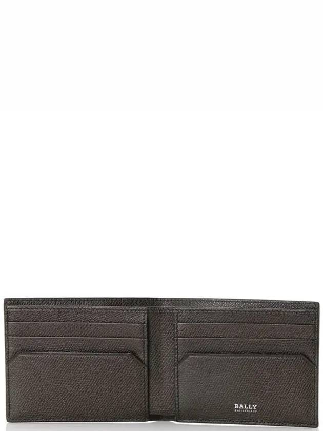 Tevye Leather Halfw Wallet Brown - BALLY - BALAAN 5