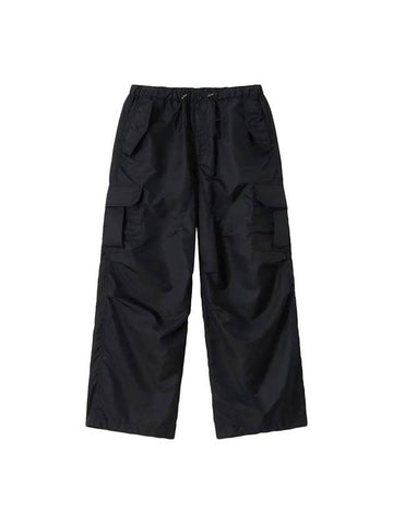 FW Tarf Parachute Track Pants Black - THEANTIPLATFORM - BALAAN 1