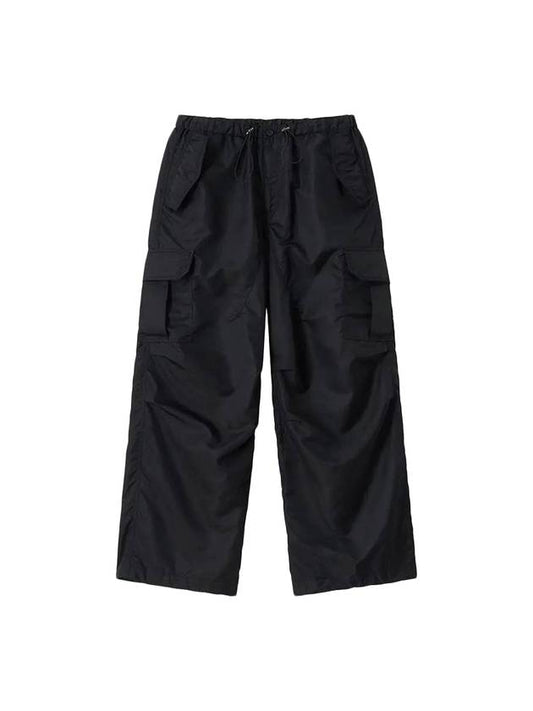 FW Tarf Parachute Track Pants Black - THEANTIPLATFORM - BALAAN 1