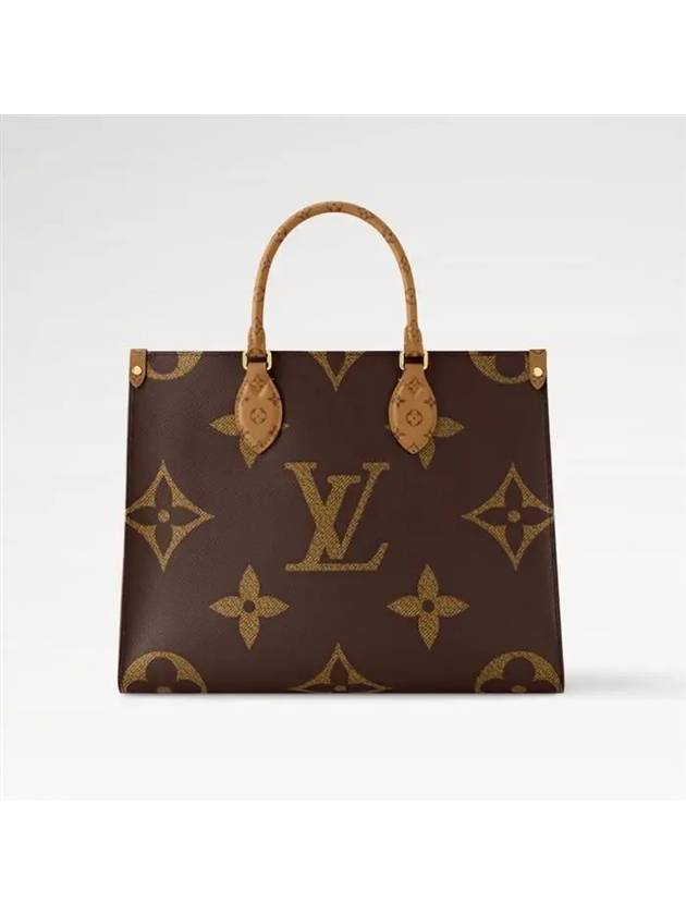 OnTheGo MM Monogram Tote Bag Brown - LOUIS VUITTON - BALAAN 2