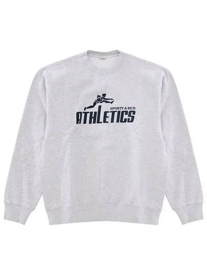 Athletic Sweatshirt Gray - SPORTY & RICH - BALAAN 2