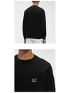 Diagonal Raised Sweatshirt Black - CP COMPANY - BALAAN 6