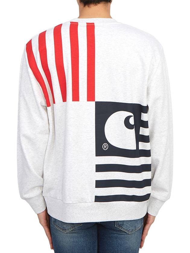 Logo Print Sweatshirt White - CARHARTT WIP - BALAAN 3