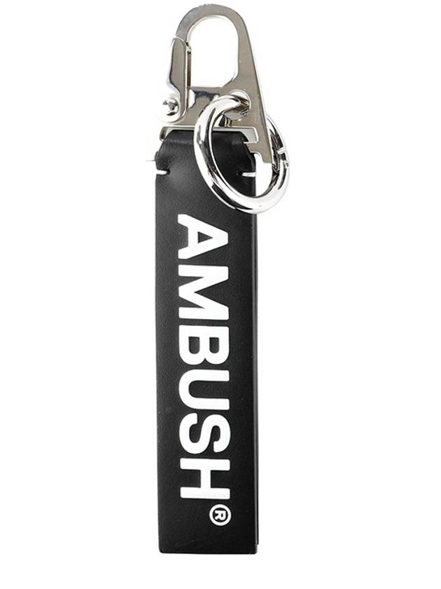 logo lettering key holder black - AMBUSH - BALAAN.