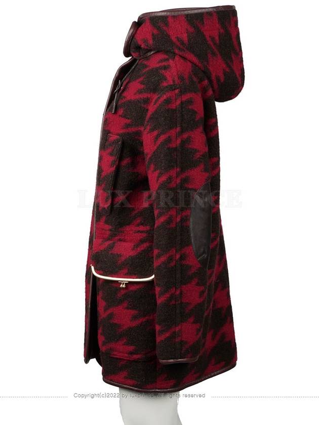 Houndstooth wool coat red 1197hva - COACH - BALAAN 4