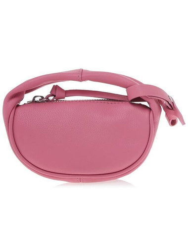 Micro Cush Leather Mini Bag Pink - BY FAR - BALAAN 1