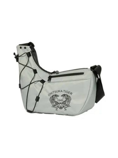 Graphic Messenger Bag Light Grey - ONITSUKA TIGER - BALAAN 1