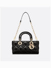 Lady D Joy Cannage Small Lambskin Tote Bag Black - DIOR - BALAAN 4