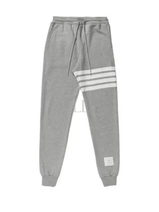 Men's Classic Loopback Engineered 4-Bar Sweatpants Light Grey - THOM BROWNE - BALAAN 2