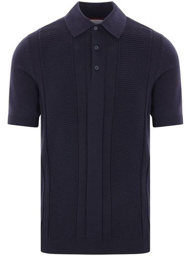 Brunello Cucinelli Short Sleeve Polo With Buttons - BRUNELLO CUCINELLI - BALAAN 1