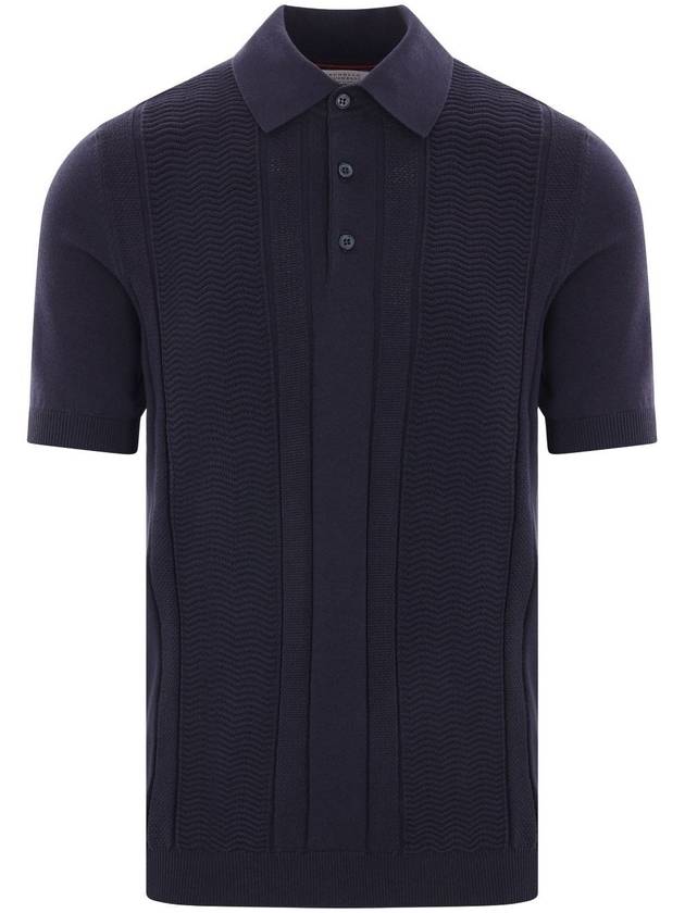 Brunello Cucinelli Short Sleeve Polo With Buttons - BRUNELLO CUCINELLI - BALAAN 1