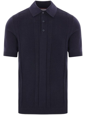 Brunello Cucinelli Short Sleeve Polo With Buttons - BRUNELLO CUCINELLI - BALAAN 1