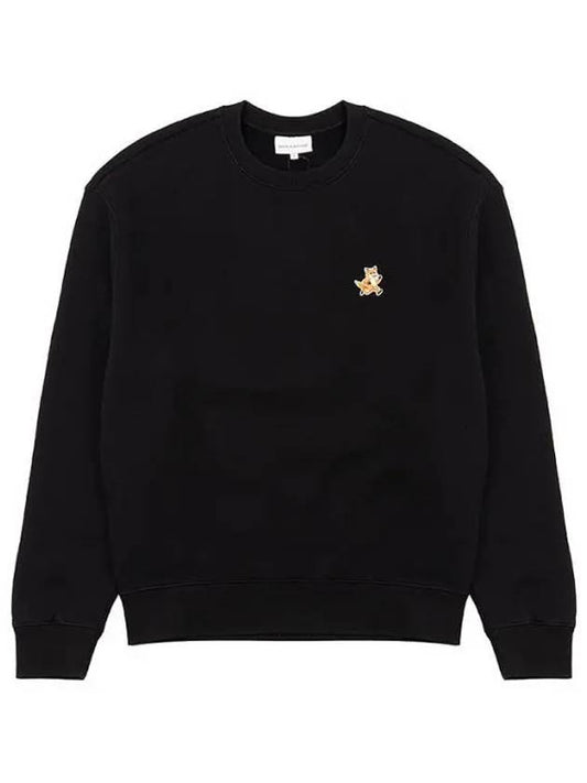 Fox Cotton Sweatshirt Black - MAISON KITSUNE - BALAAN 2