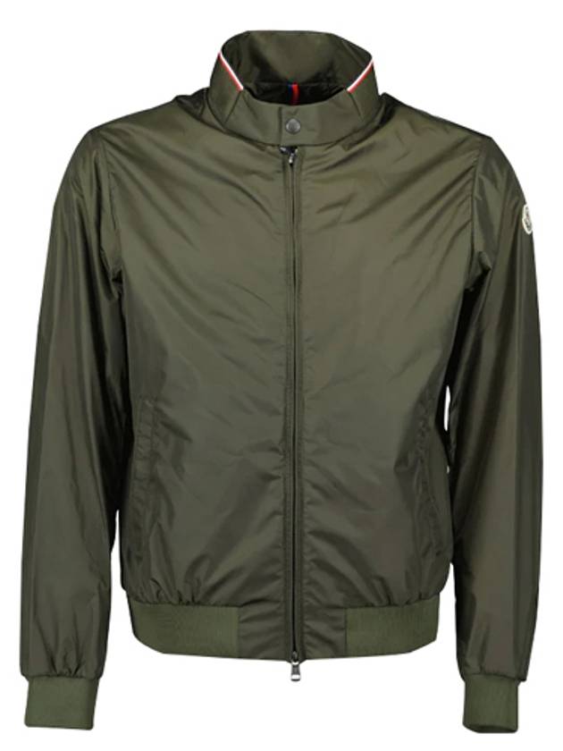 Reppe Rain Zip-Up Jacket Dark Green - MONCLER - BALAAN 2