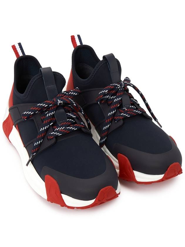 Lunarove Low Top Sneakers Navy Red - MONCLER - BALAAN 4