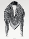 Monogram Denim Shawl S00 Scarf Black - LOUIS VUITTON - BALAAN 3