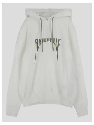 Rick Owens DRKSHDW Oversized Printed Cotton Hoodie - RICK OWENS - BALAAN 1