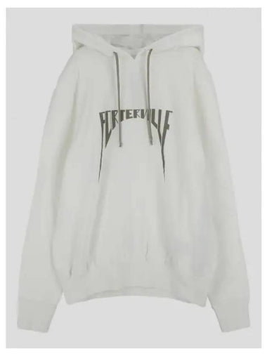 Rick Owens DRKSHDW Oversized Printed Cotton Hoodie - RICK OWENS - BALAAN 1