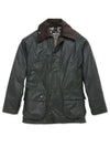 Bedale Wax Half Lined Jacket Sage - BARBOUR - BALAAN 2