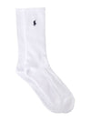 pony embroidery socks white - POLO RALPH LAUREN - BALAAN 3