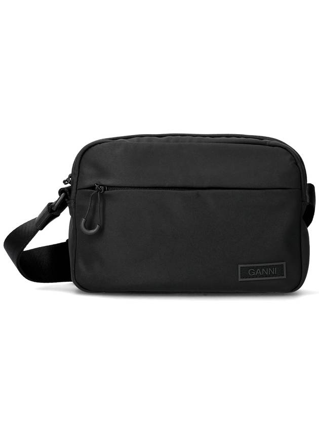 Tech Festival Polyester Cross Bag Black - GANNI - BALAAN 2