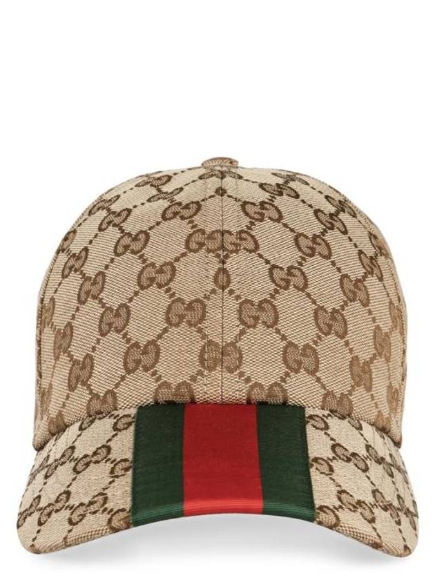 Original GG Base Ball Cap Beige Ebony - GUCCI - BALAAN 2