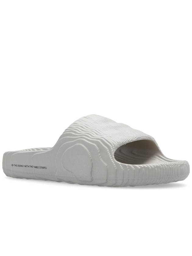 ADIDAS Originals ‘Adilette 22’ Slides, Men's, Grey - ADIDAS ORIGINALS - BALAAN 4