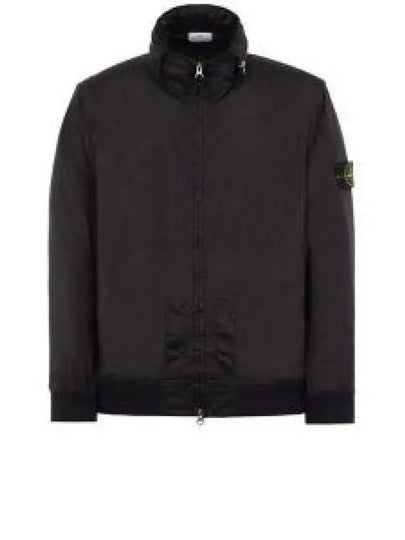 Men's Logo Patch Nylon Metal Zip-up Jacket Black - STONE ISLAND - BALAAN 2