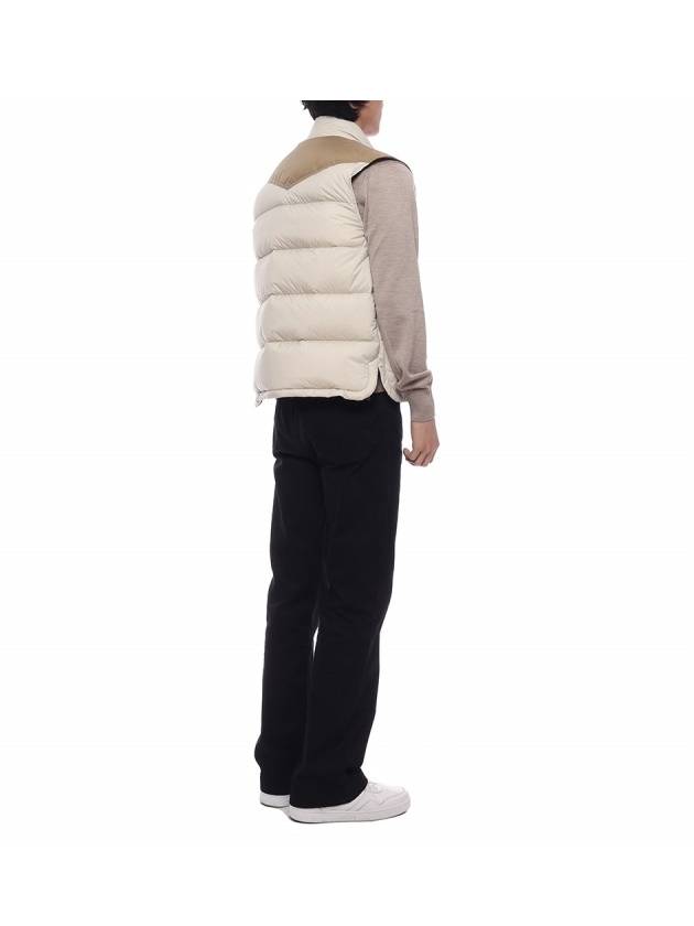 Men s Veny Down Vest White Beige - MONCLER - BALAAN 7