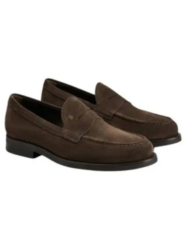 Mocassino Classic Suede Loafers Brown - TOD'S - BALAAN 2