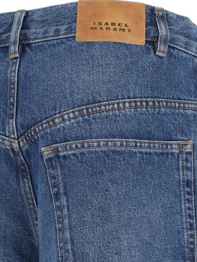 Solene Wide Jean Blue - ISABEL MARANT ETOILE - BALAAN 5