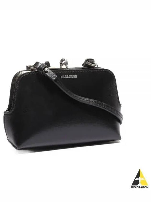 Goji Micro Shoulder Bag Black - JIL SANDER - BALAAN 2