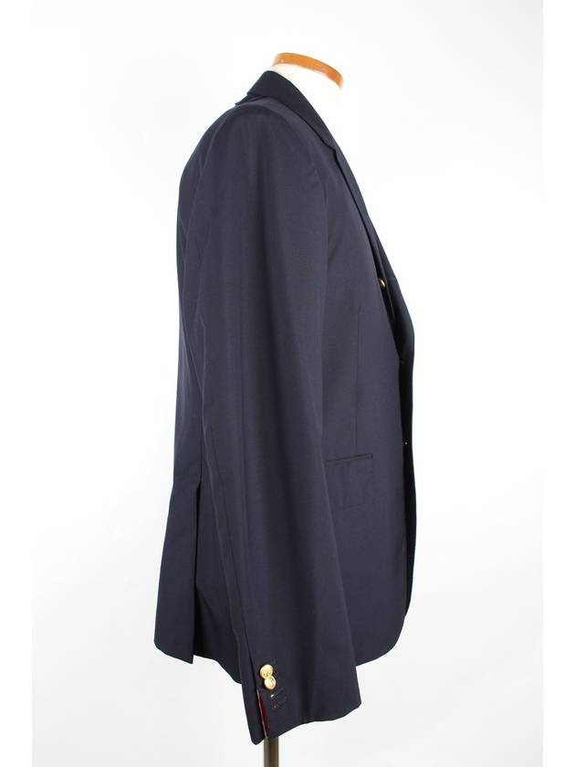 Diagonal armband classic jacket navy 3 - THOM BROWNE - BALAAN 5