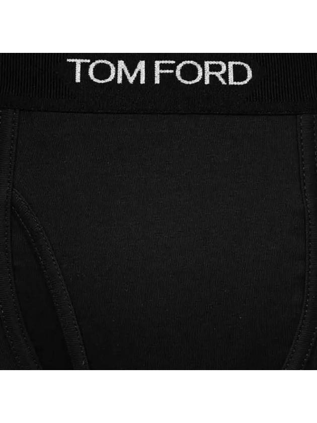 Men's Classic Fit Boxer Briefs Black - TOM FORD - BALAAN 3